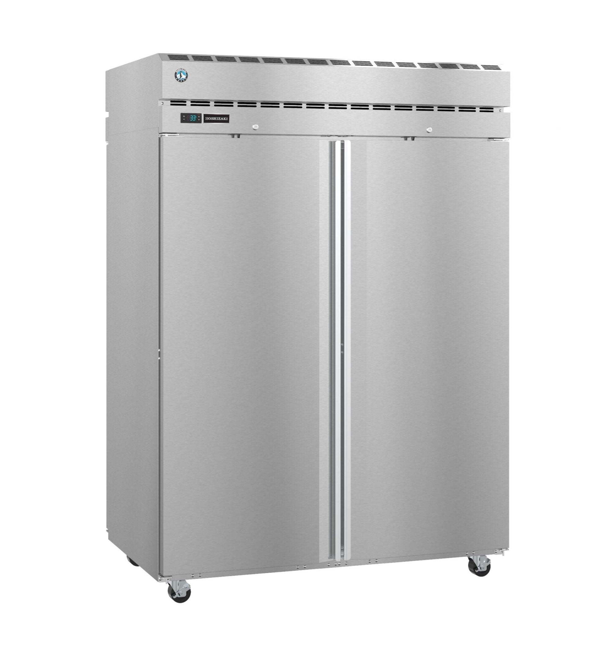 Hoshizaki PT2A-FS-FS 55 Inch Two Section Refrigerator Pass-thru 52.5 cu ft with LED Lighting