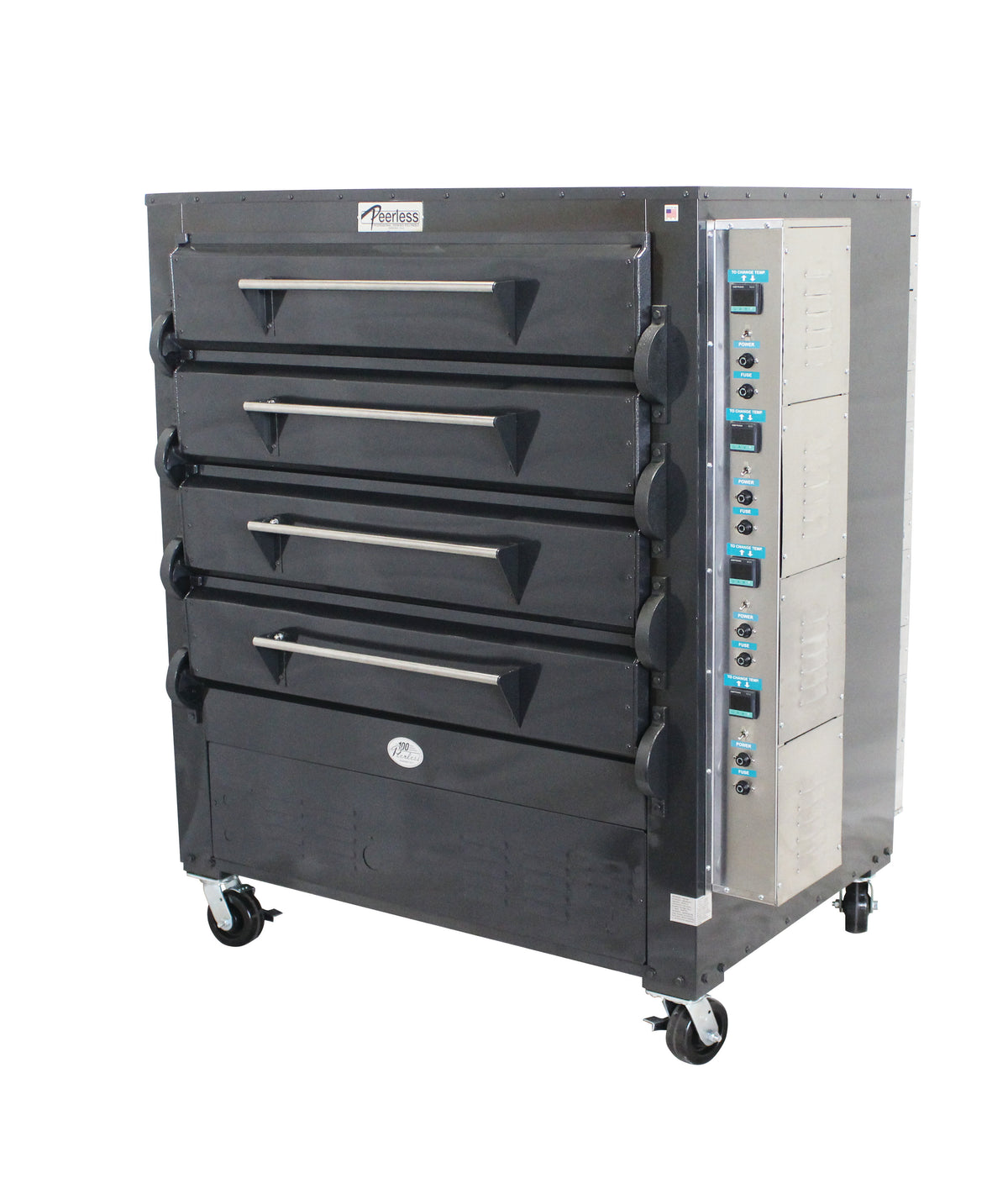 Peerless 2348ME-4 Multi-Deck Electric Mexican Oven, 4 Controls
