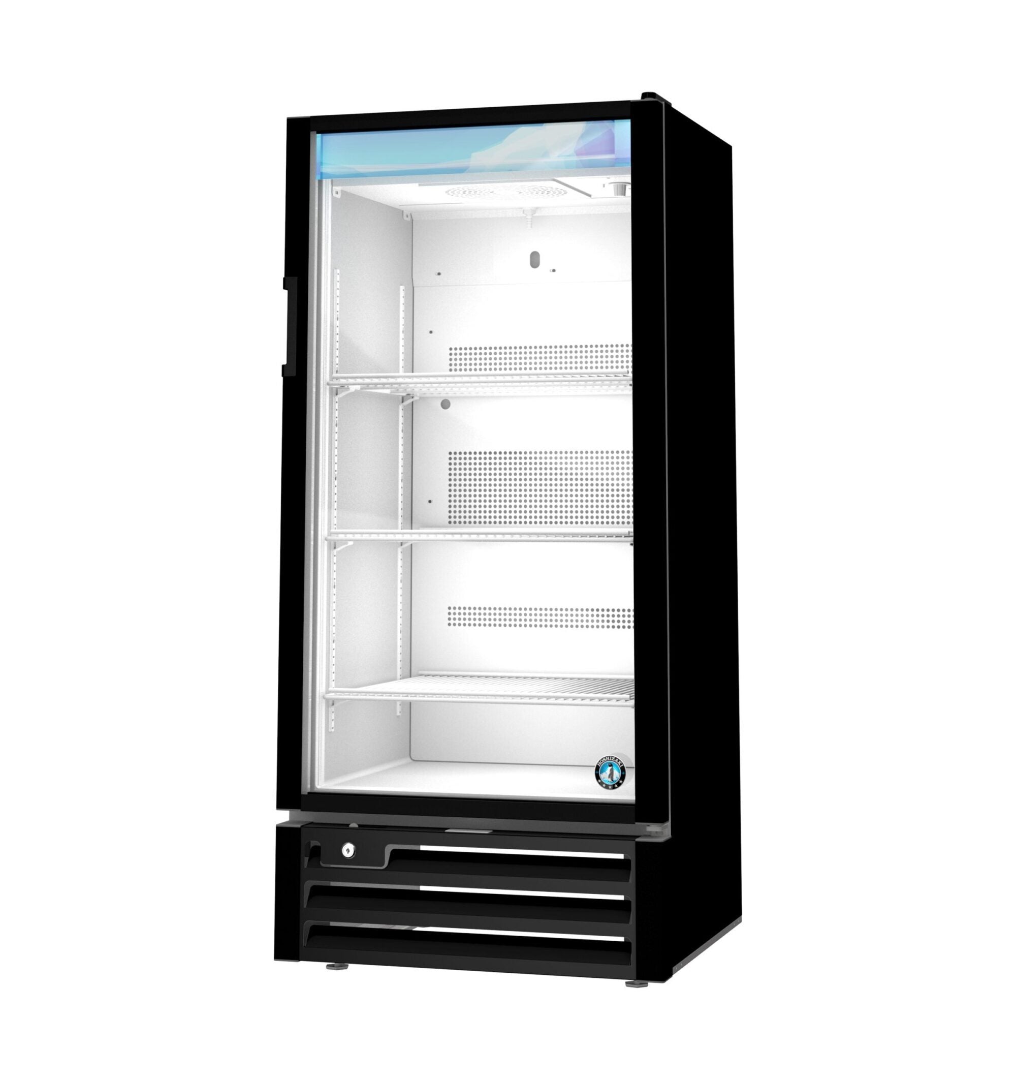 Hoshizaki RM-10-HC-BLK 25 Inch Refrigerated Merchandiser 8.75 cu ft - One Section