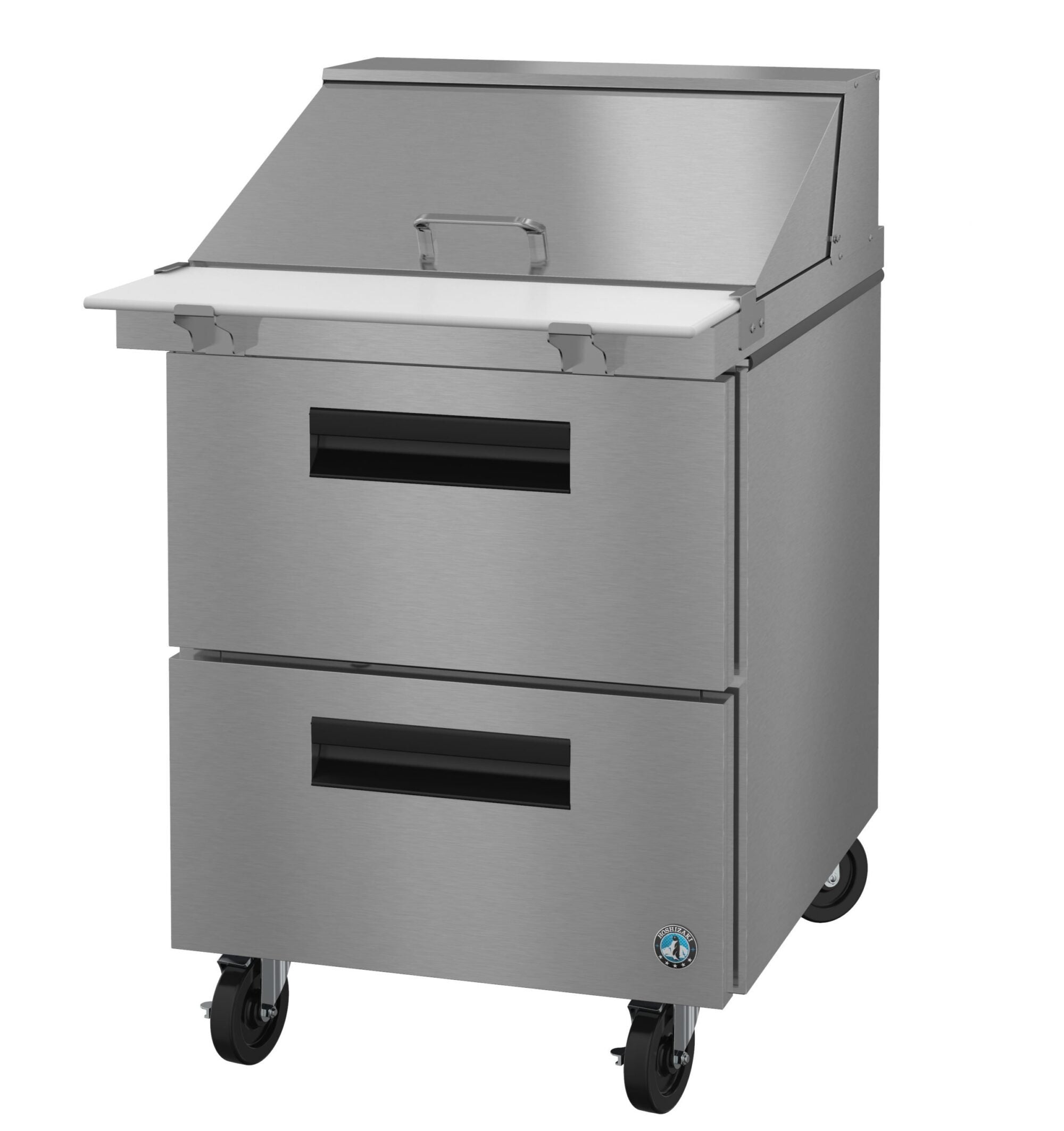 Hoshizaki SR27B-12MD2 27 Inch Mega Top Refrigerator 7.21 cu ft with 2 Drawers