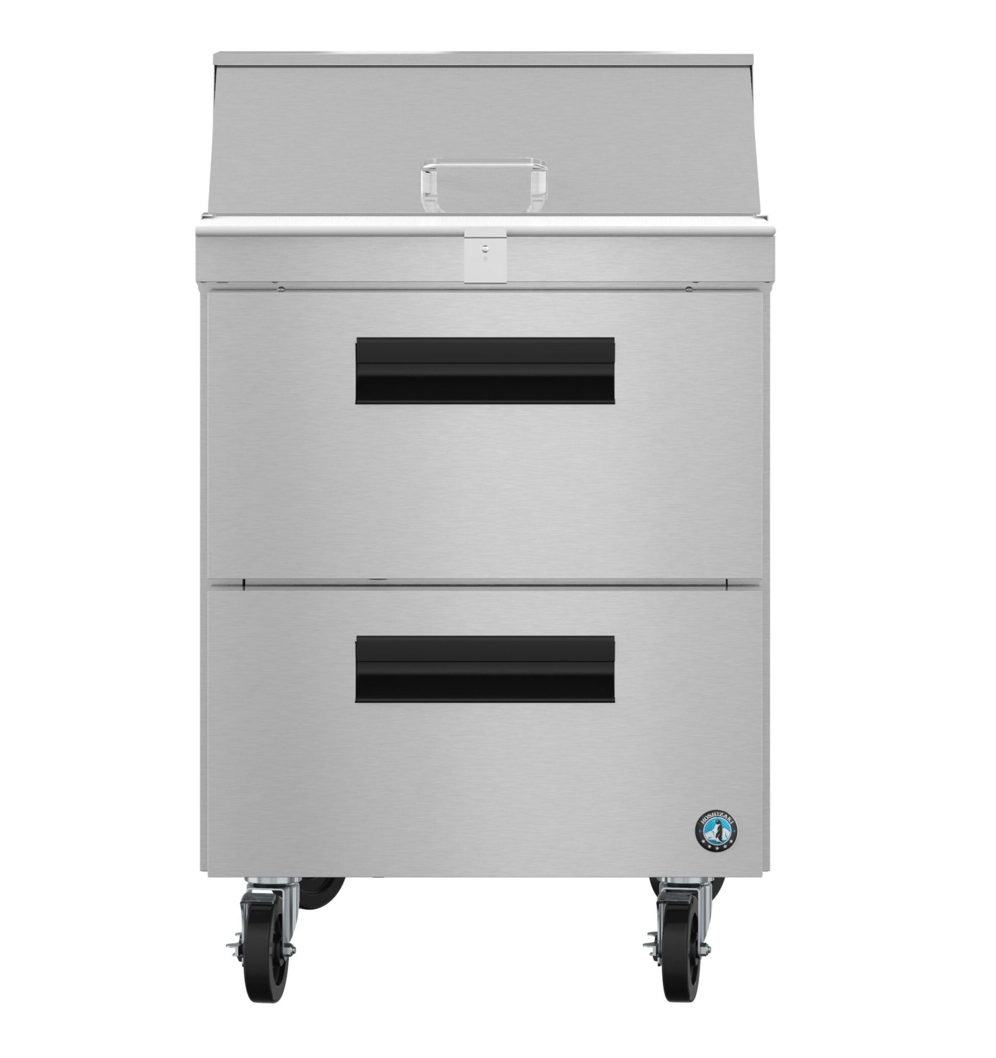 Hoshizaki SR27B-8D2 27 Inch Refrigerated Counter Sandwich Top Two Drawers