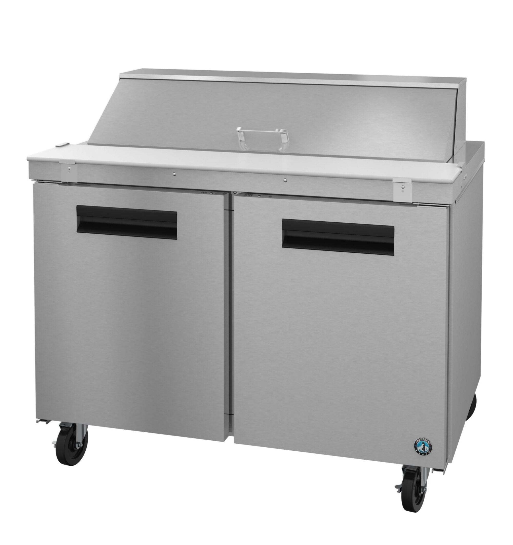 Hoshizaki SR48B-12 48 Inch Sandwich Top Refrigerator 13.66 cu ft Two Section Stainless Steel