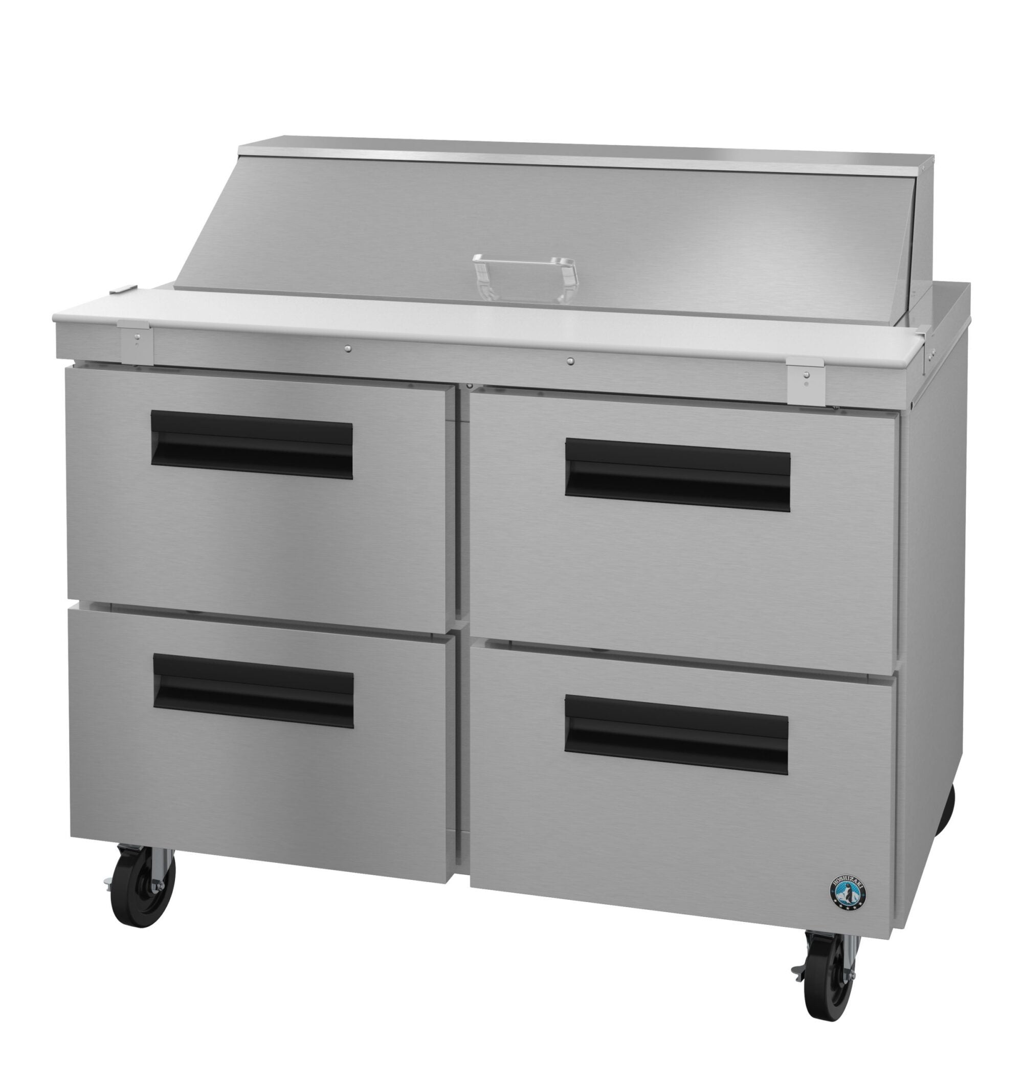 Hoshizaki SR48B-12D4 48 Inch Sandwich Top Refrigerator Two Section with Drawers