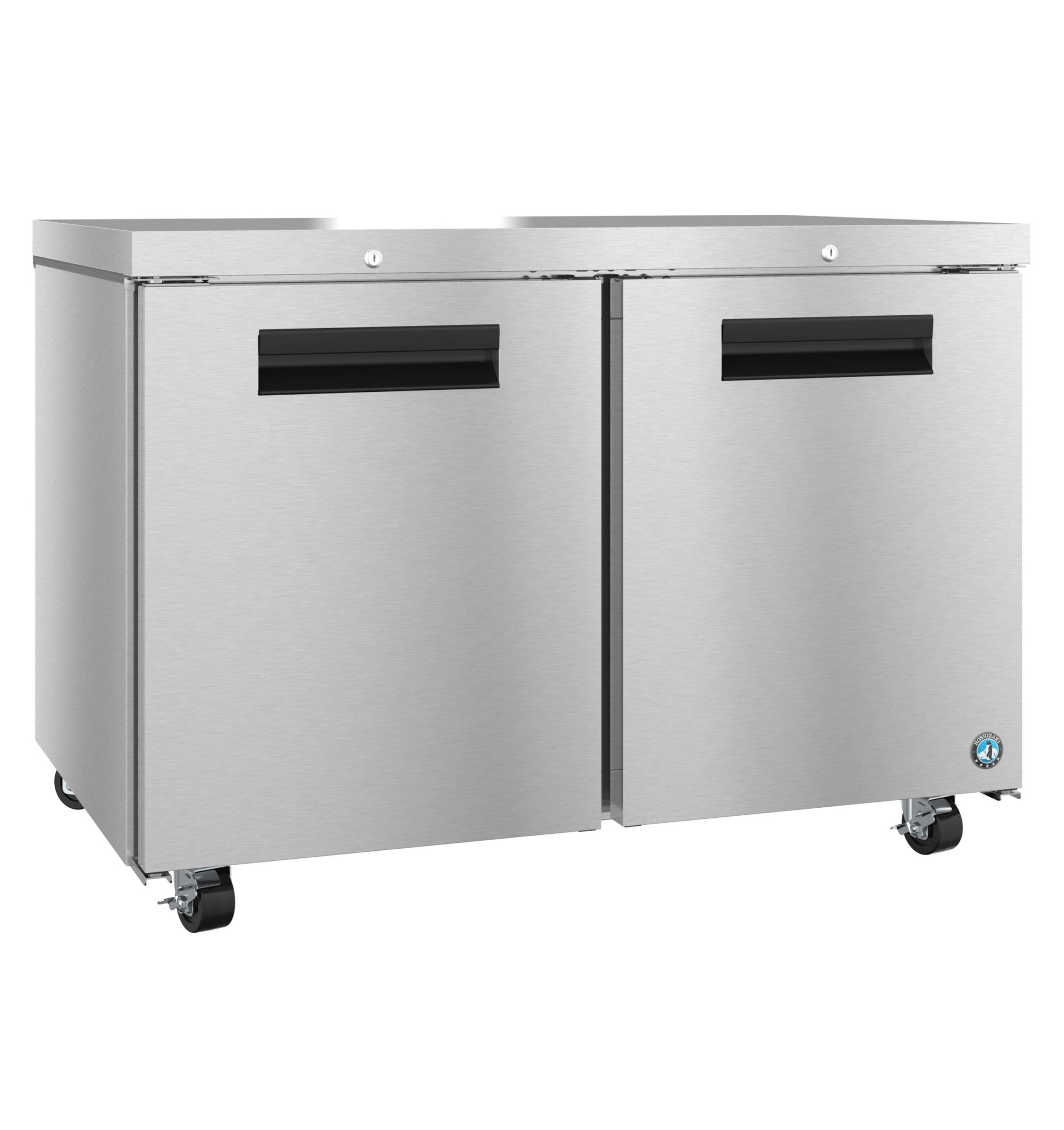Hoshizaki UF48B-01 48 Inch Undercounter Freezer 13.66 cu ft Two Section Stainless Steel