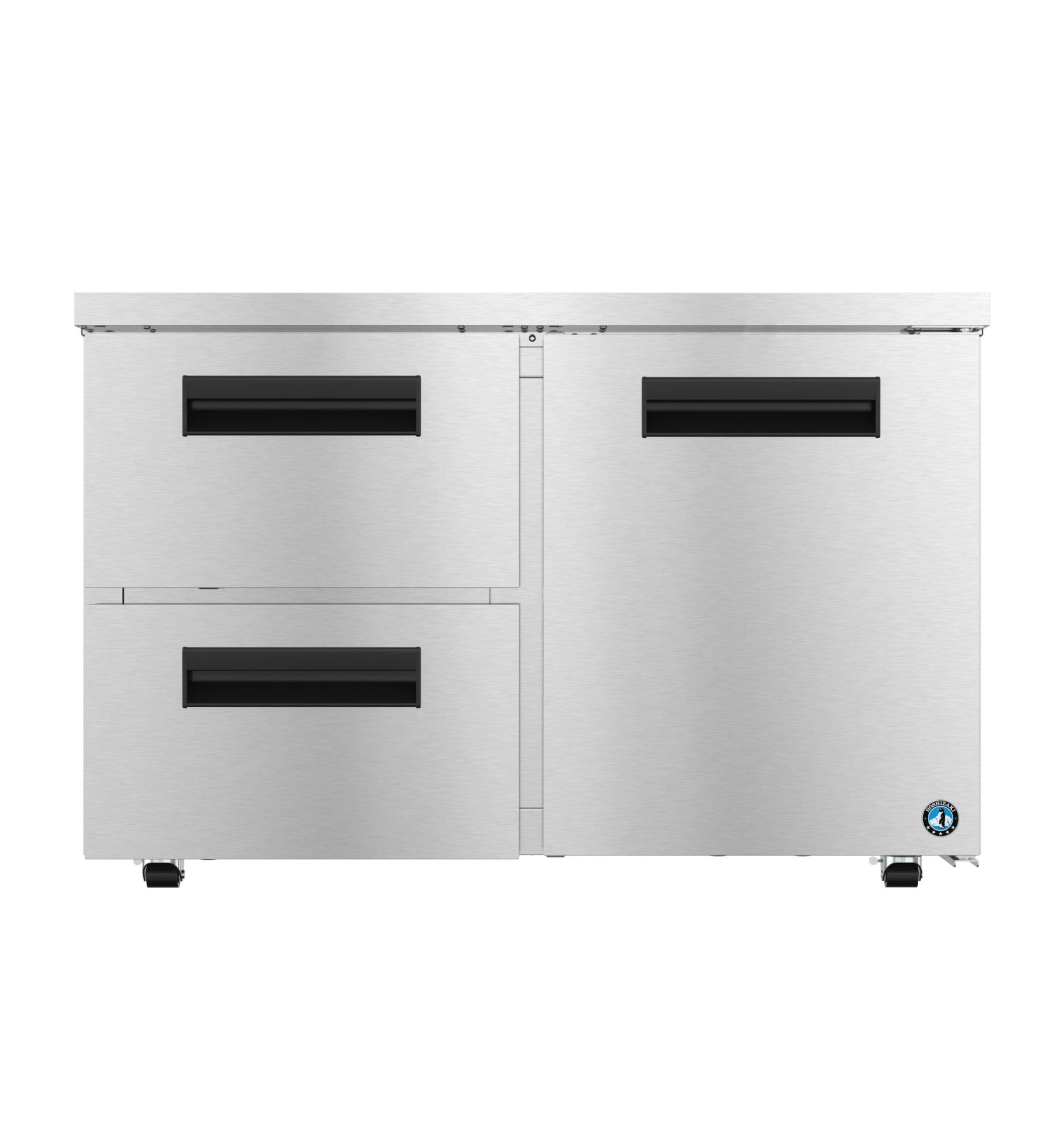 Hoshizaki UF48B-LPD2 48 Inch Two Section 12 cu ft Undercounter Freezer