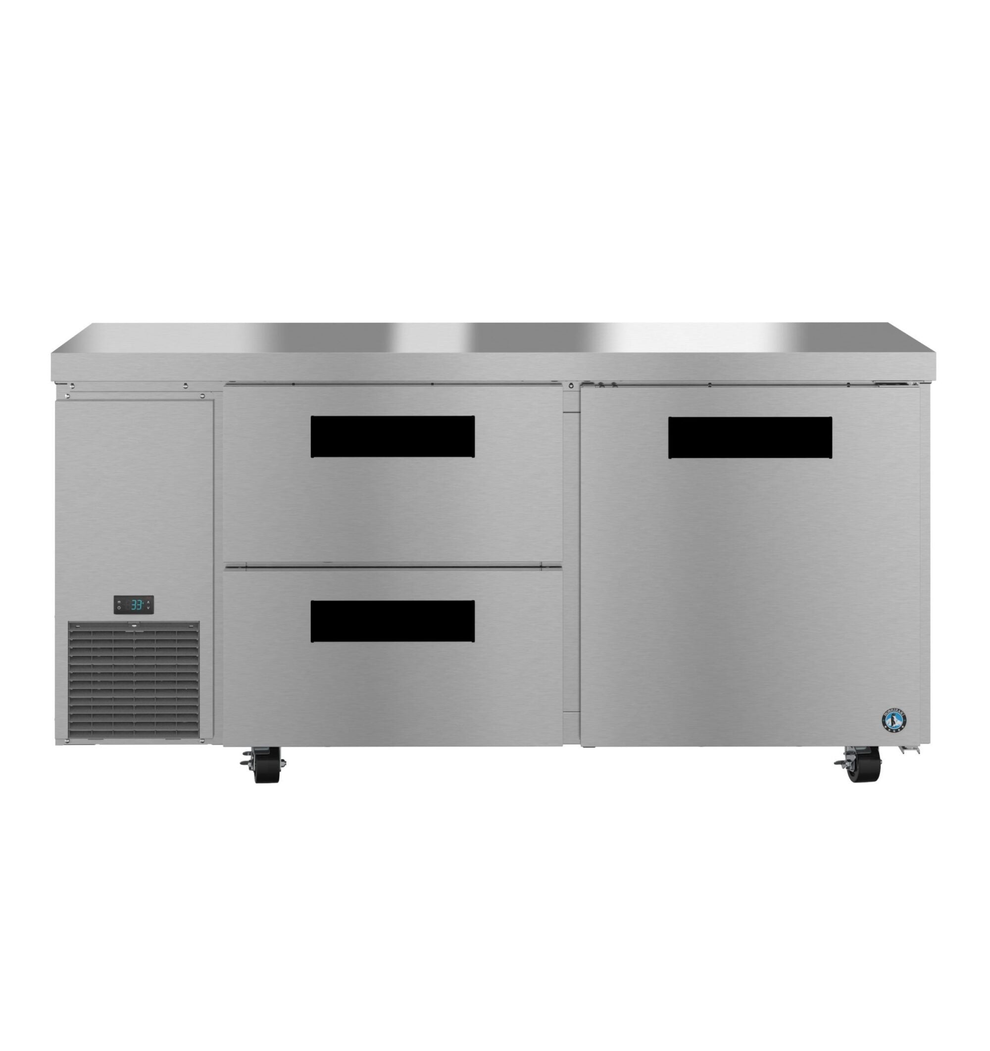 Hoshizaki ULR67B-D2 67 Inch Undercounter Refrigerator 19.97 cu ft Stainless Steel