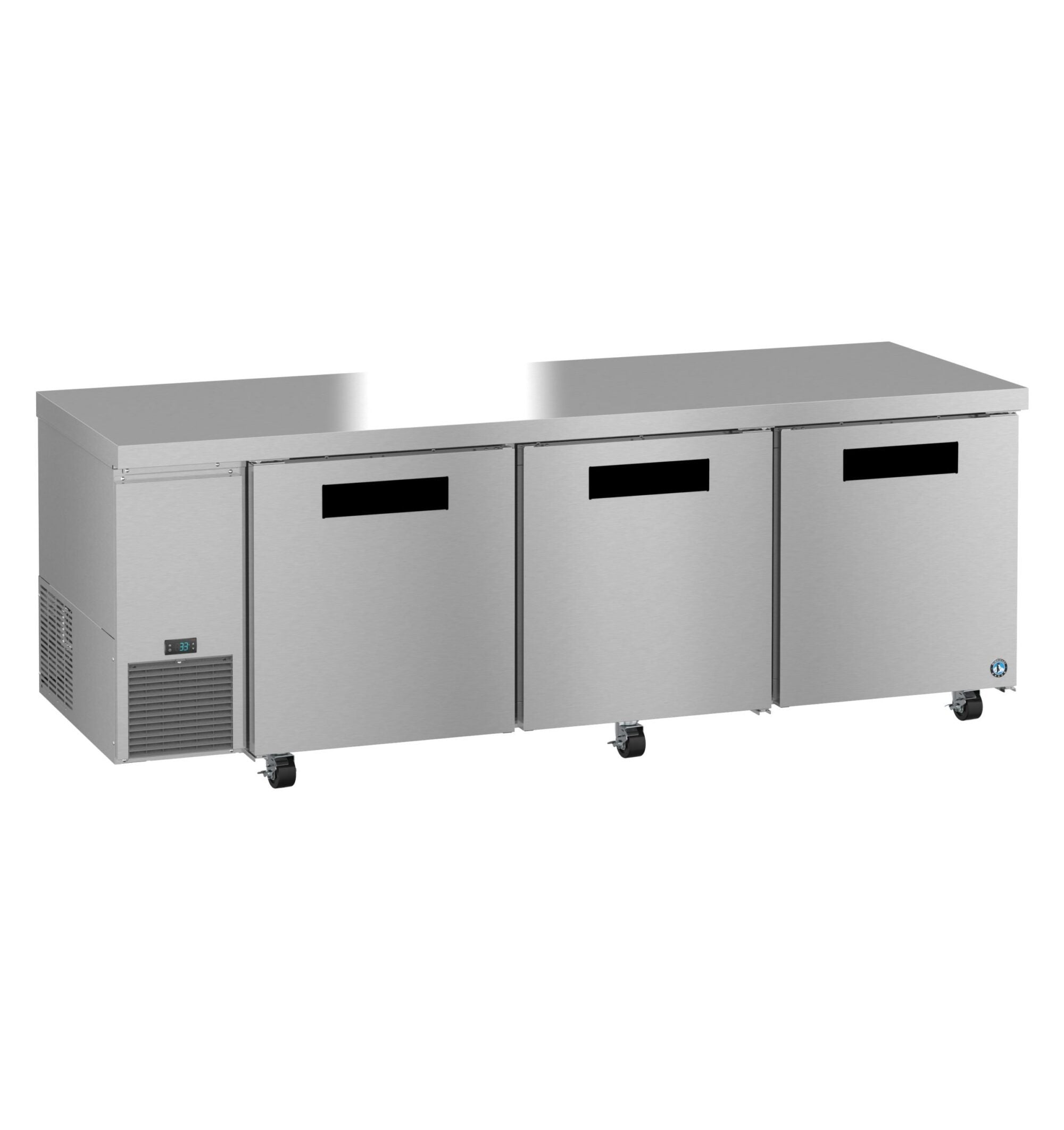 Hoshizaki ULR93B 93 Inch Stainless Steel Undercounter Refrigerator 30.17 cu ft