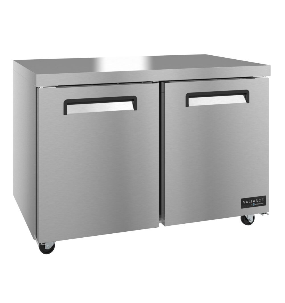 Hoshizaki VUR48A 27 Inch Undercounter Refrigerator Two-section 12.09 cu ft Stainless Steel