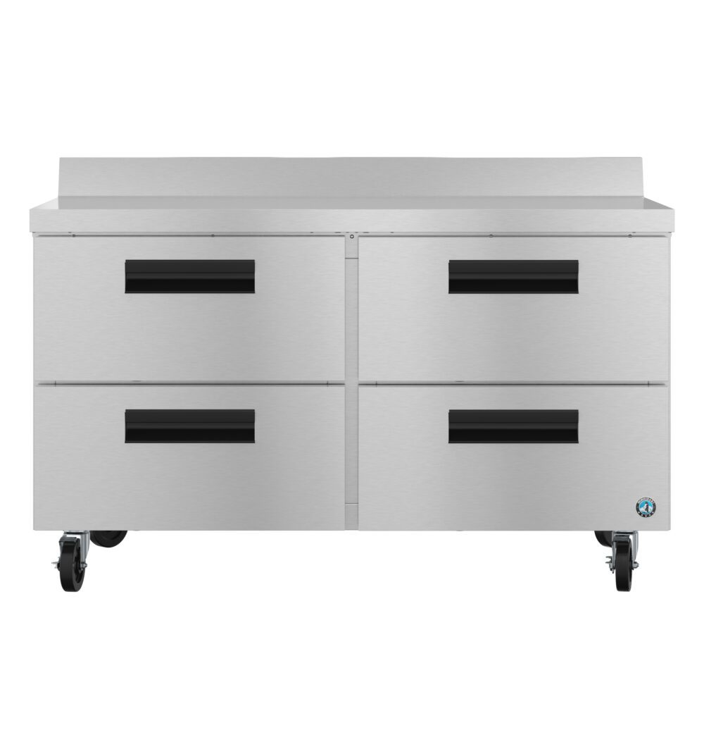 Hoshizaki WF48B-D4 48 Inch Worktop Freezer Reach-in 13.66 cu ft Two Section