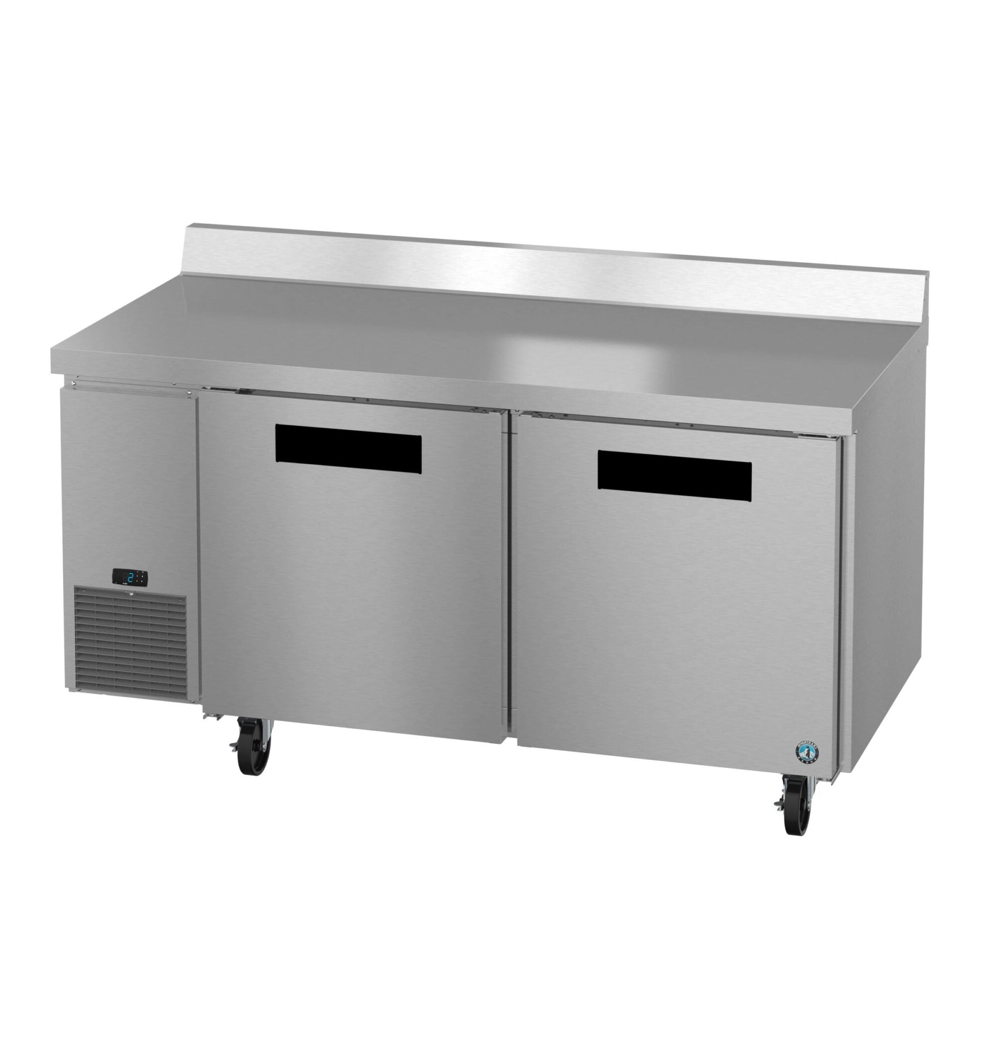 Hoshizaki WLF67B 67 Inch Two Section Worktop Freezer Stainless Steel 19.97 cu ft