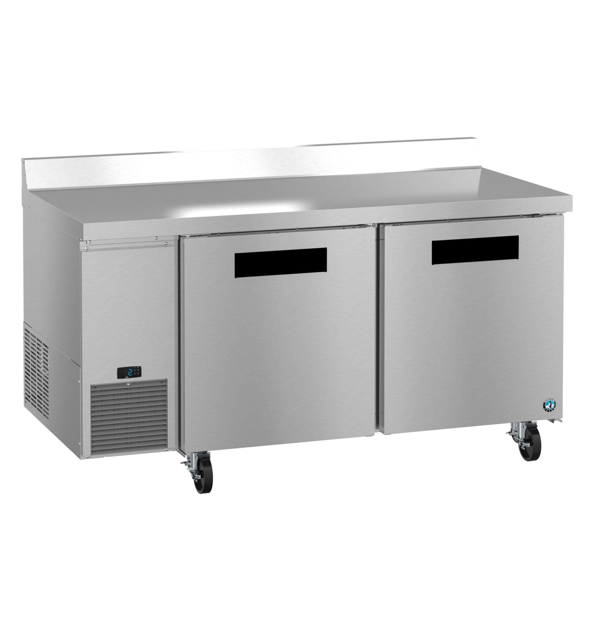 Hoshizaki WLF67B 67 Inch Two Section Worktop Freezer Stainless Steel 19.97 cu ft