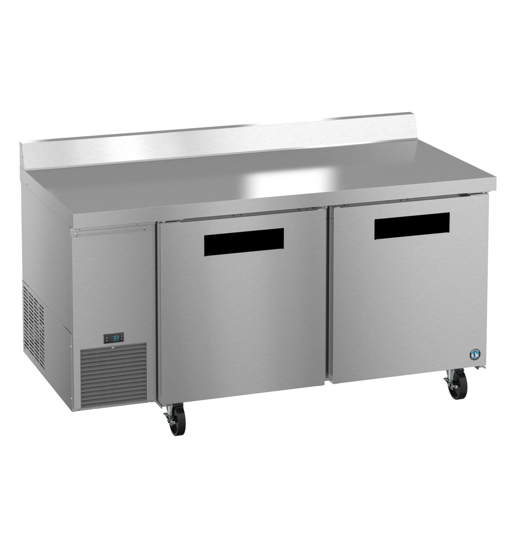 Hoshizaki WLR67B 67 Inch Worktop Refrigerator Reach-in 19.97 cu ft Two Section