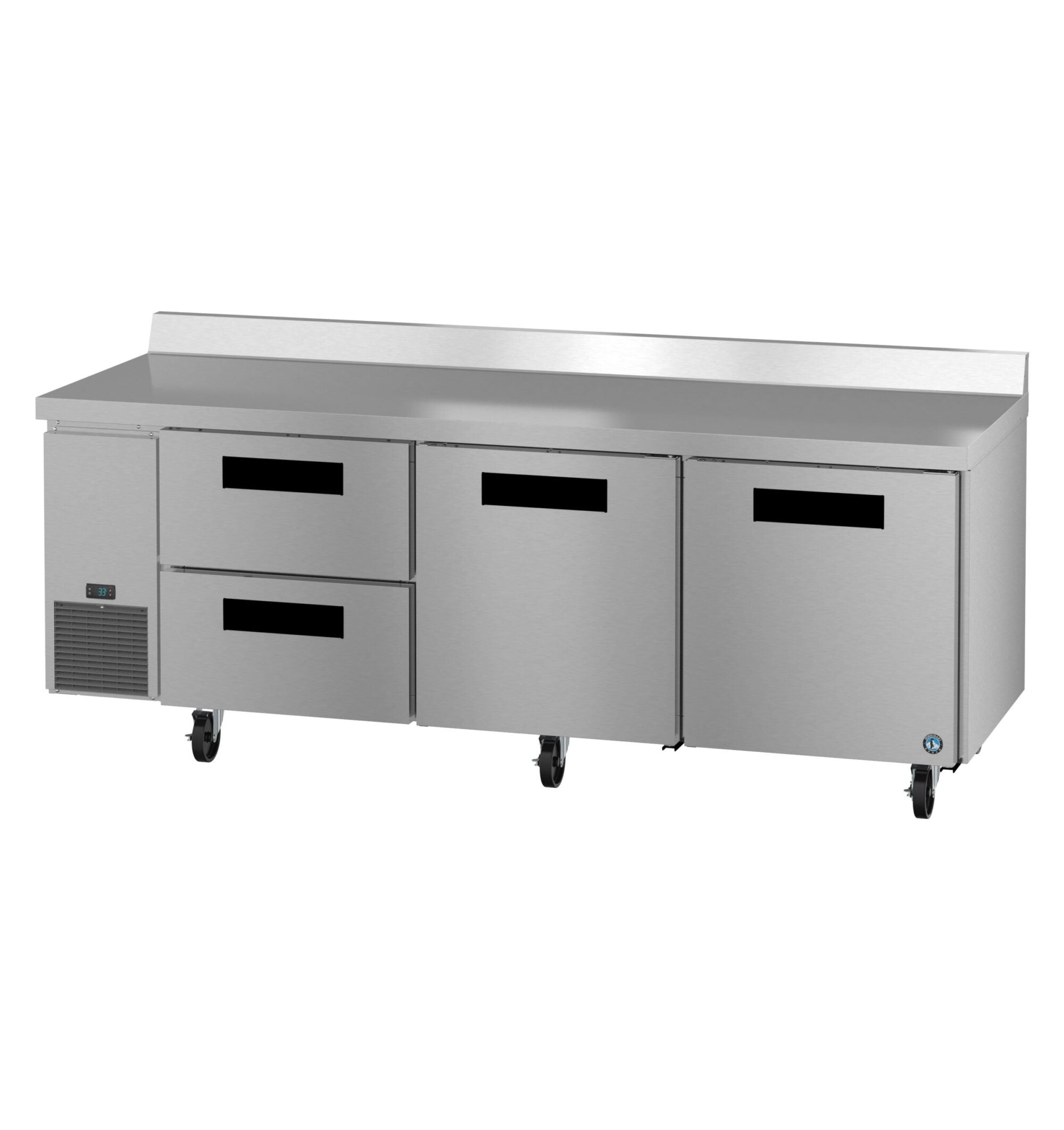 Hoshizaki WLR93B-D2 93 Inch Commercial Refrigerator 30.17 Cu Ft Reach-in 3 Section