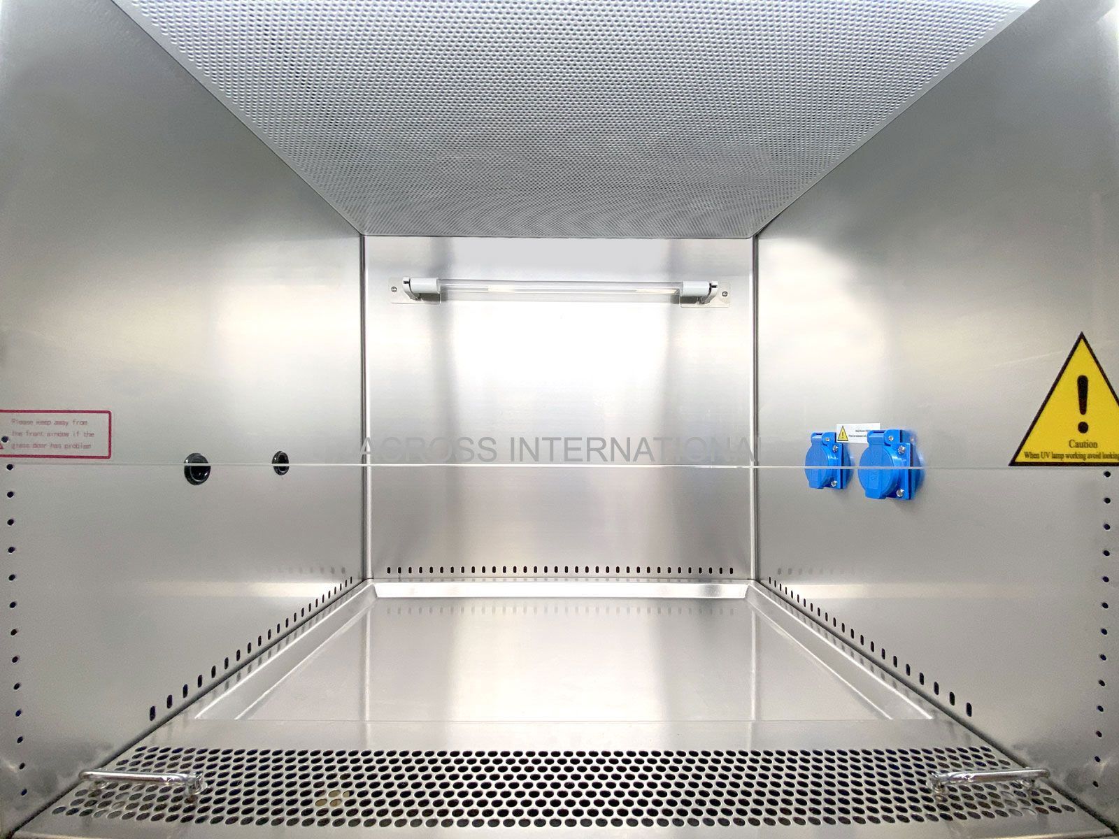 Across International BC-2F.110 NSF Certified 2 Ft Class II Type A2 Biosafety Cabinet with Detachable Stand