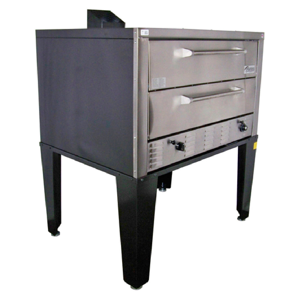 Peerless CW61P_LP 42 Inch Gas Pizza Oven Deck-Type 60,000 BTU