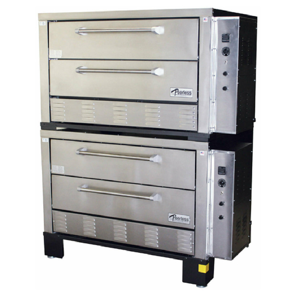Peerless CE62PESC 56 Inch Electric Pizza Oven Deck-Type with 4 Stones