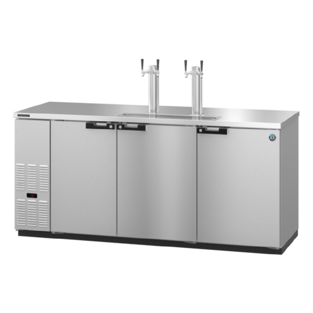 Hoshizaki DD80-S 80 Inch Draft Beer Cooler Direct Draw 28.74 cu ft Stainless Steel