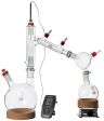 Across International Clear2 Ai 2L Short Path Distillation Kit with Multiple Receiving Flasks