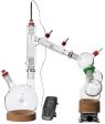 Across International Clear2 Ai 2L Short Path Distillation Kit with Multiple Receiving Flasks