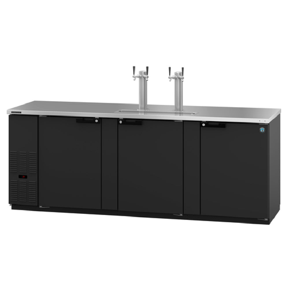 Hoshizaki DD95 95 Inch Draft Beer Cooler Direct Draw Three-section Stainless Steel