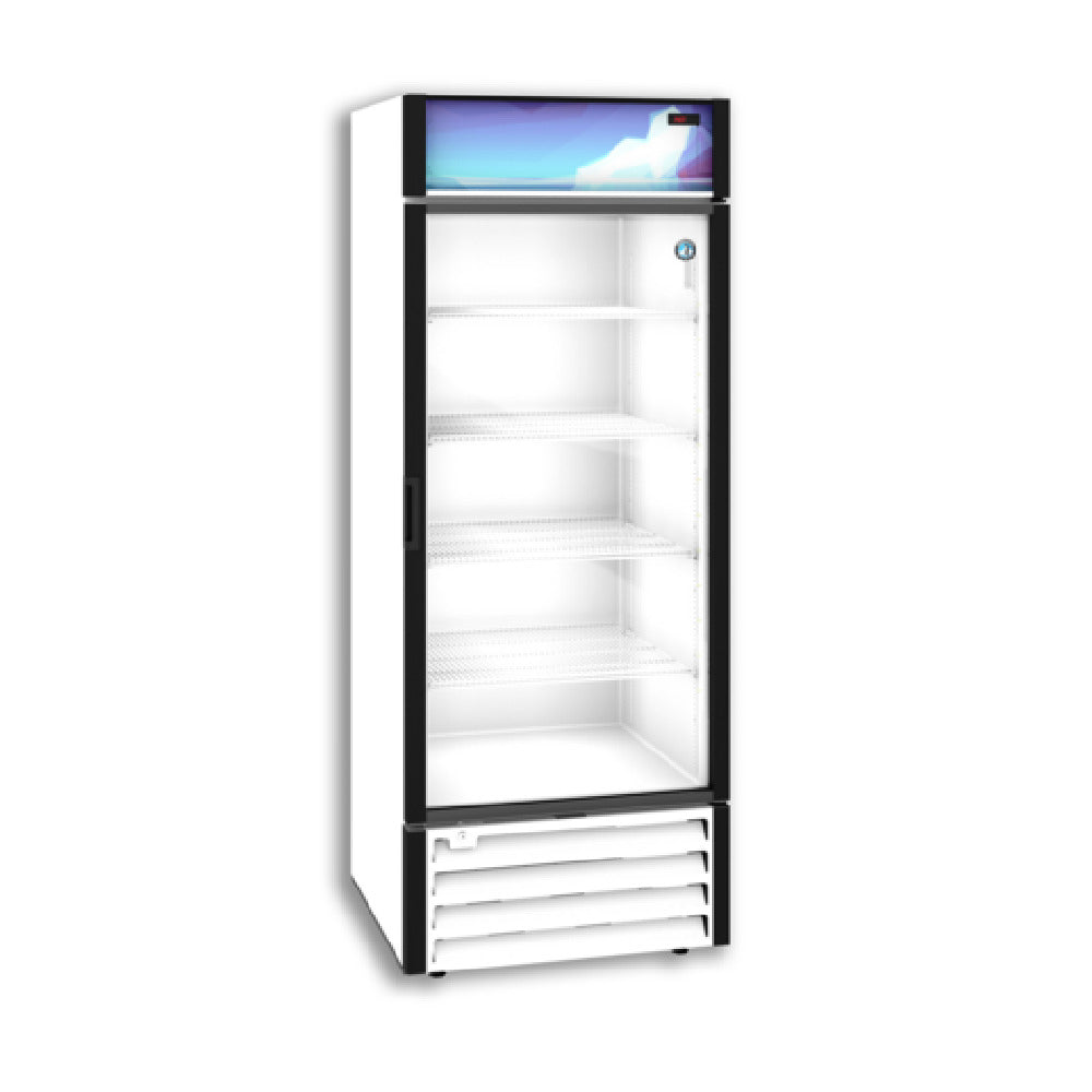 Hoshizaki RM-26-HC-WHT 30 Inch Refrigerated Merchandiser 26 cu ft one-section stainless steel with digital controls