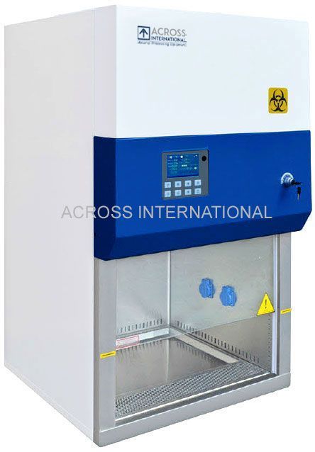 Across International BC-2F.110 NSF Certified 2 Ft Class II Type A2 Biosafety Cabinet with Detachable Stand