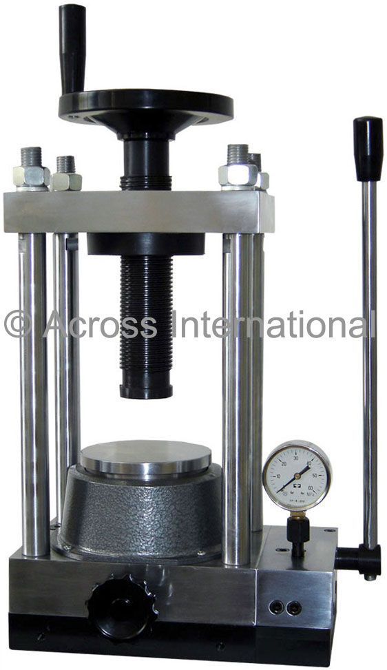 Across International MP40A 40-Ton Laboratory Pellet Press with Built-in Hydraulic Pump