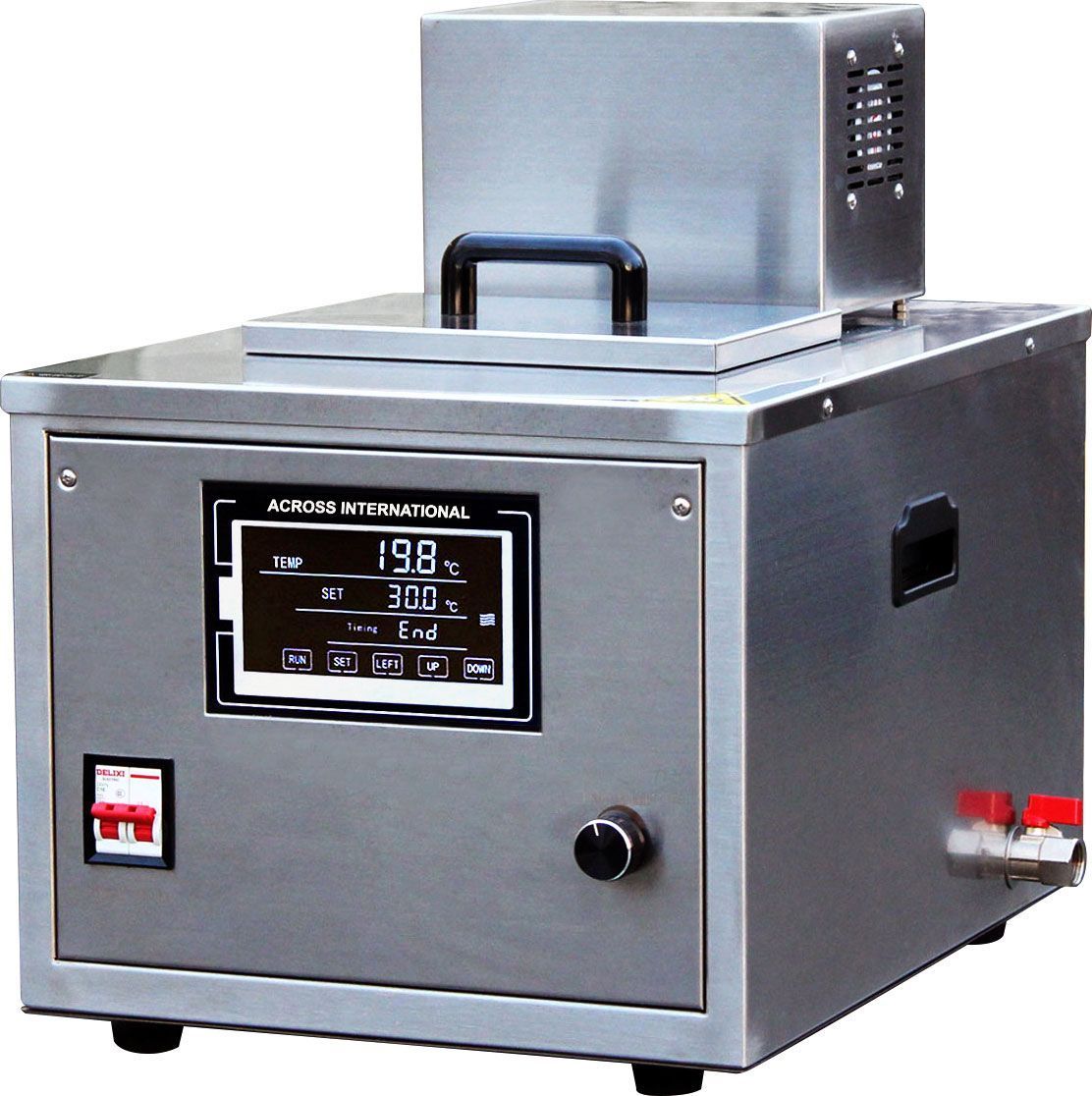 Across International H200-15sst.220 Ai 200°C 15L SST Compact Desktop Heated Recirculator 220V