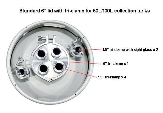 Across International SR100 Ai ETL C1D1 Dual-Jacketed 100L 316L-Grade SST Reactor