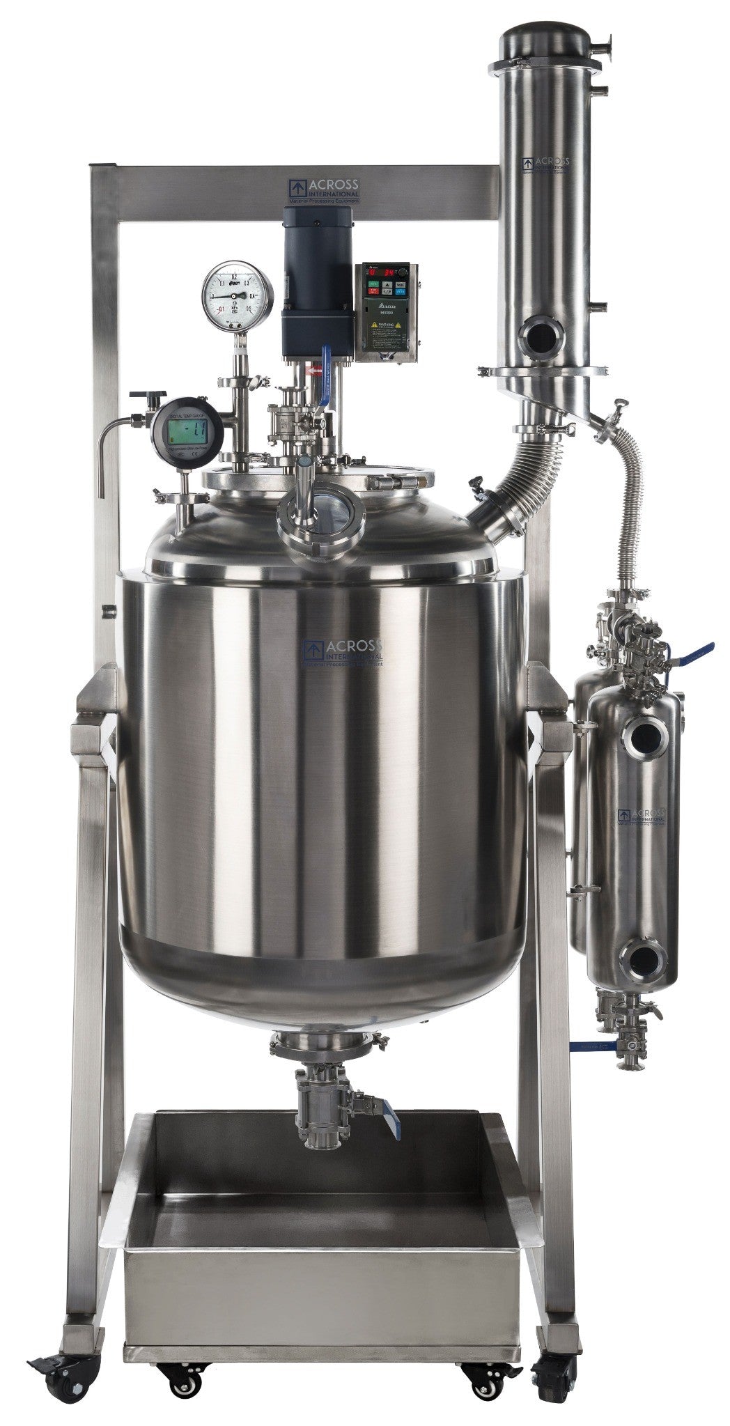 Across International SR200 Ai ETL C1D1 Dual-Jacketed 200L 316L-Grade SST Reactor