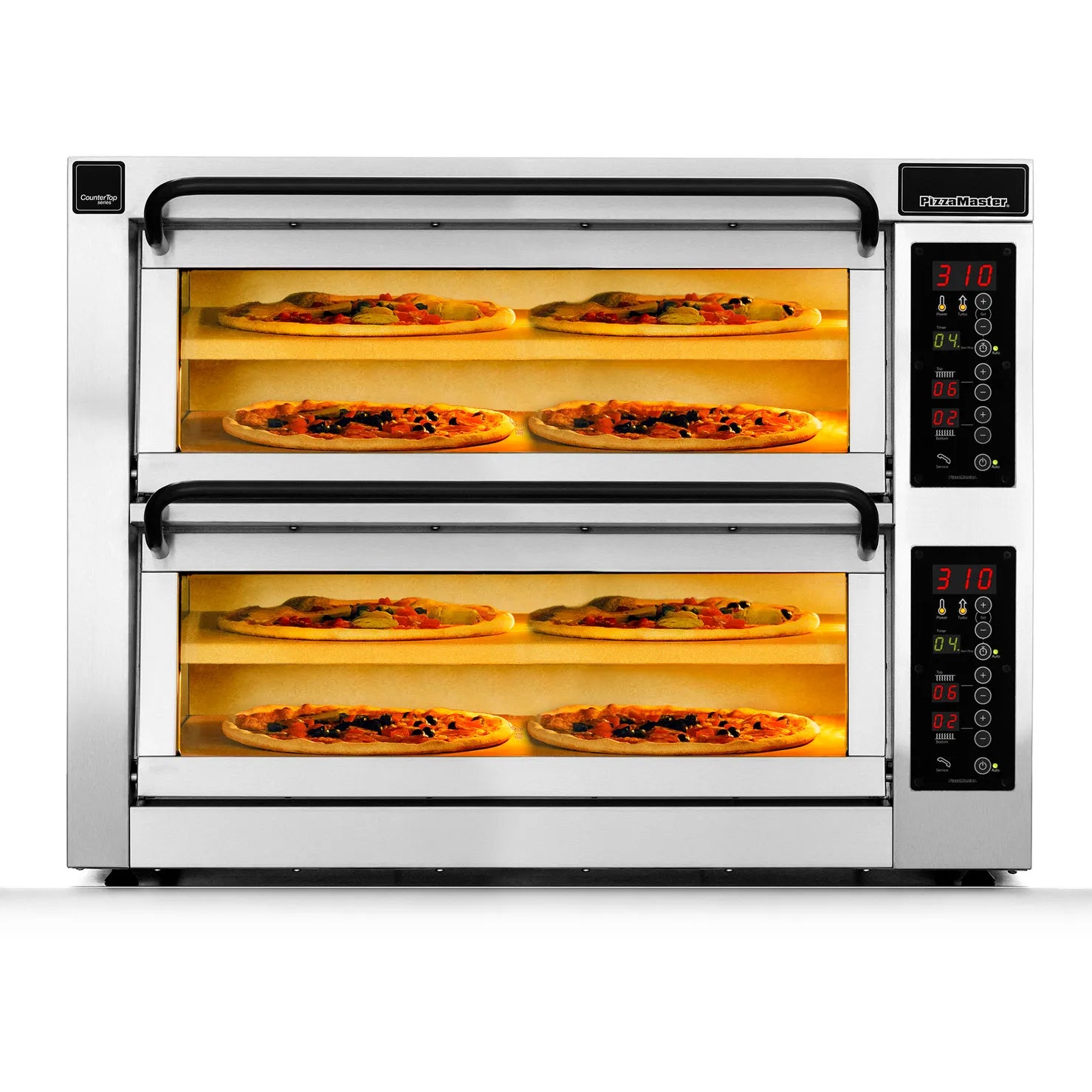 PizzaMaster PM 402ED-4DW Electric Countertop Pizza Bake Oven